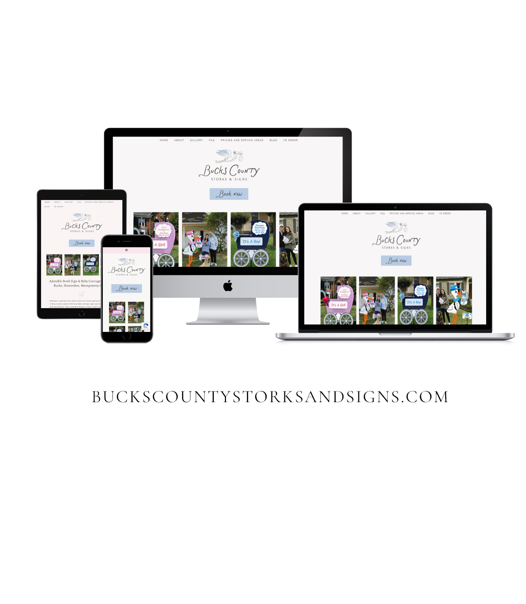 Bucks County Storks and Signs