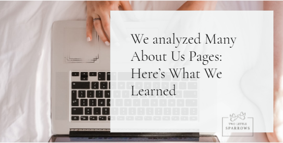 We analyzed Many About Us Pages: Here’s What We Learned